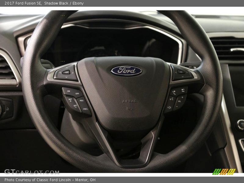Shadow Black / Ebony 2017 Ford Fusion SE