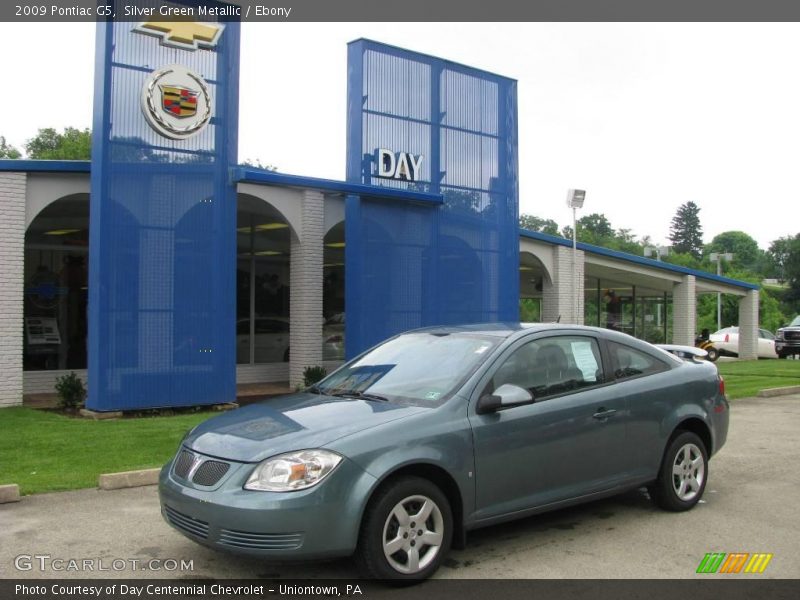 Silver Green Metallic / Ebony 2009 Pontiac G5
