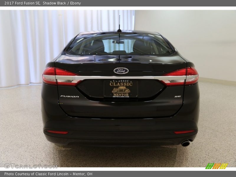 Shadow Black / Ebony 2017 Ford Fusion SE
