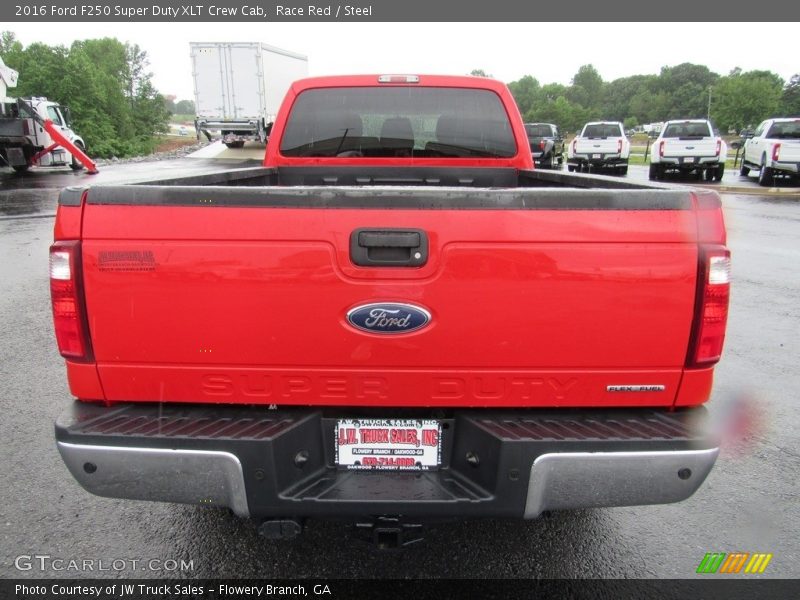 Race Red / Steel 2016 Ford F250 Super Duty XLT Crew Cab