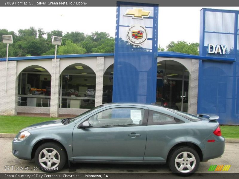 Silver Green Metallic / Ebony 2009 Pontiac G5