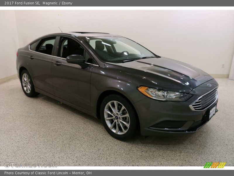 Magnetic / Ebony 2017 Ford Fusion SE