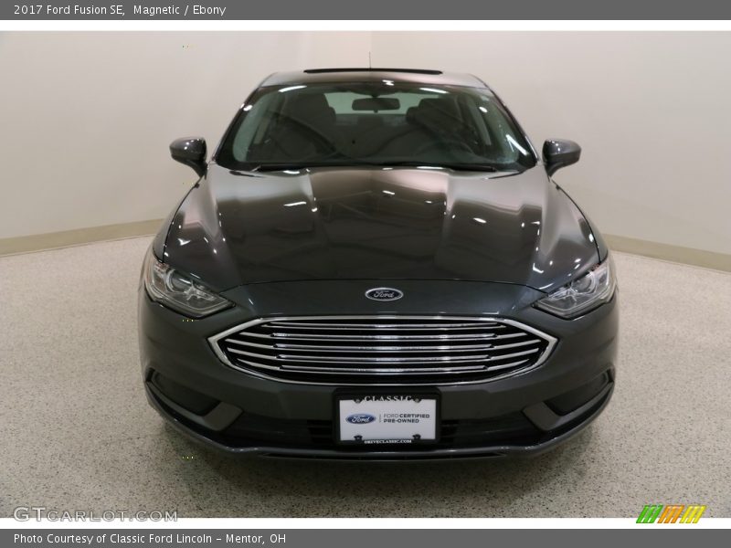 Magnetic / Ebony 2017 Ford Fusion SE
