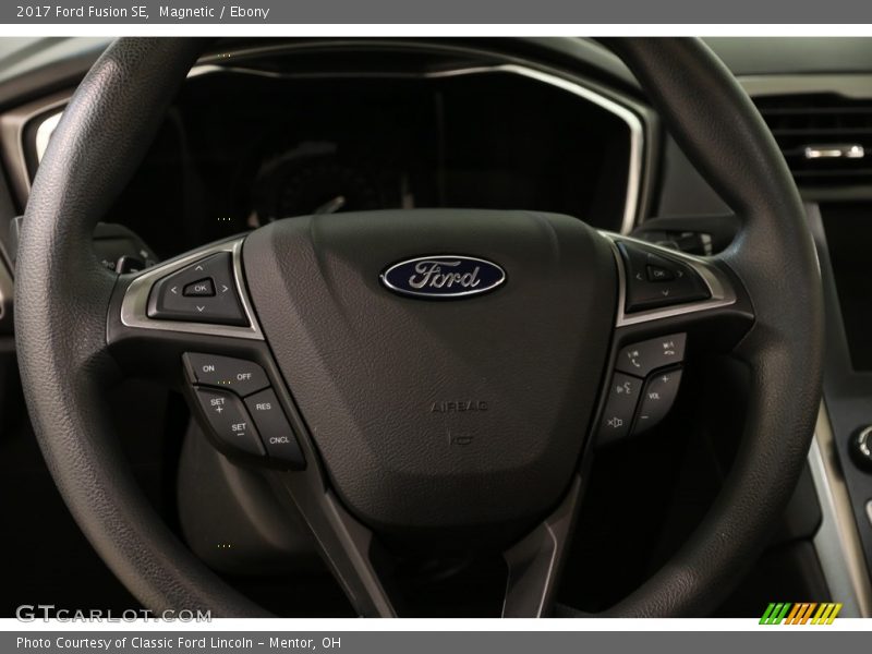 Magnetic / Ebony 2017 Ford Fusion SE