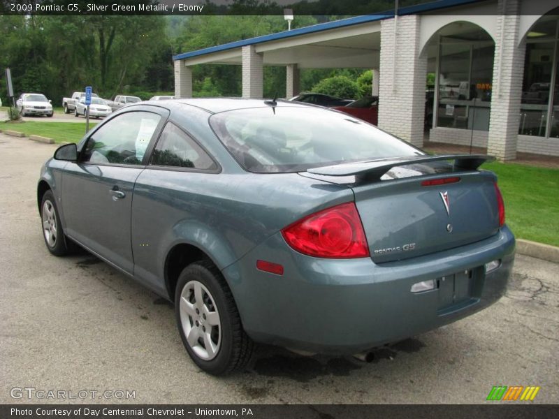 Silver Green Metallic / Ebony 2009 Pontiac G5