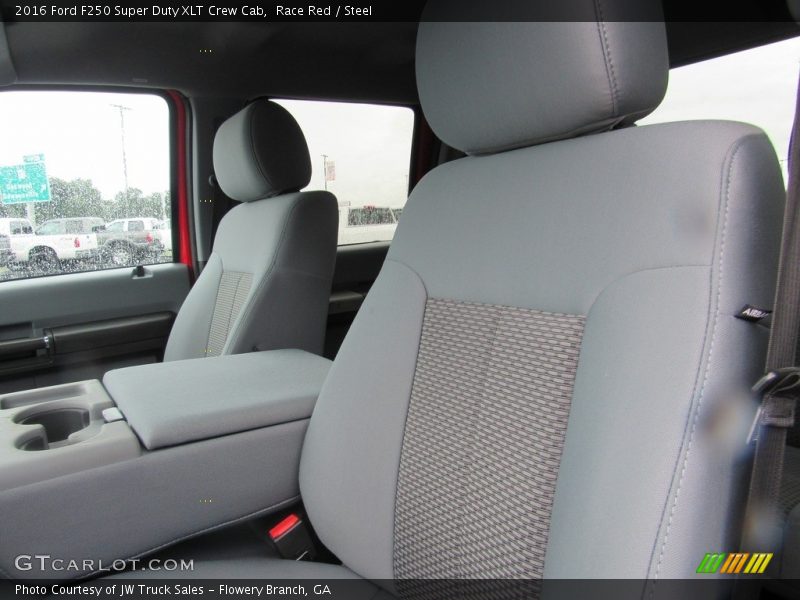 Race Red / Steel 2016 Ford F250 Super Duty XLT Crew Cab