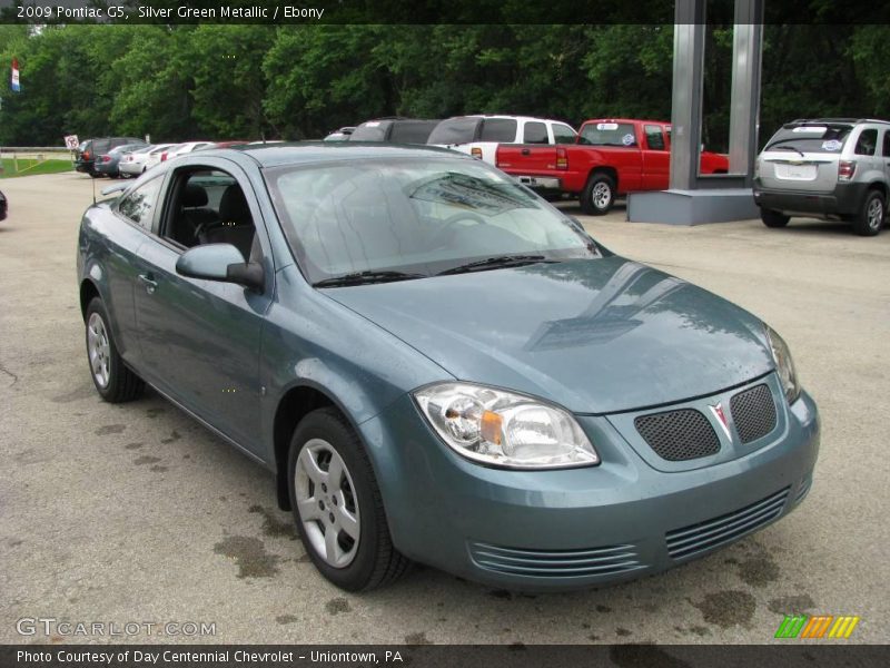 Silver Green Metallic / Ebony 2009 Pontiac G5