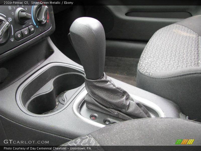 Silver Green Metallic / Ebony 2009 Pontiac G5