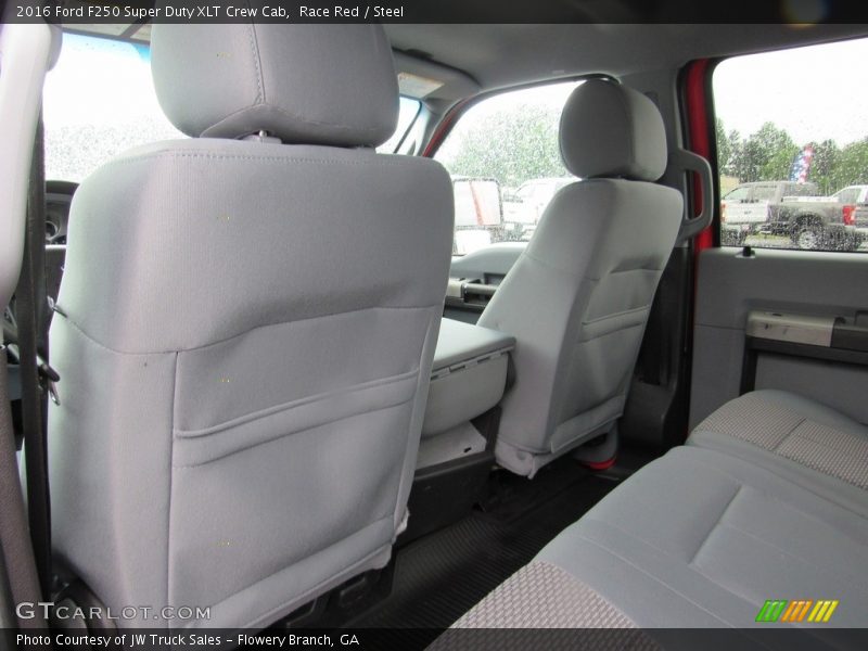 Race Red / Steel 2016 Ford F250 Super Duty XLT Crew Cab