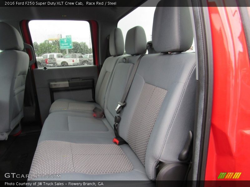 Race Red / Steel 2016 Ford F250 Super Duty XLT Crew Cab