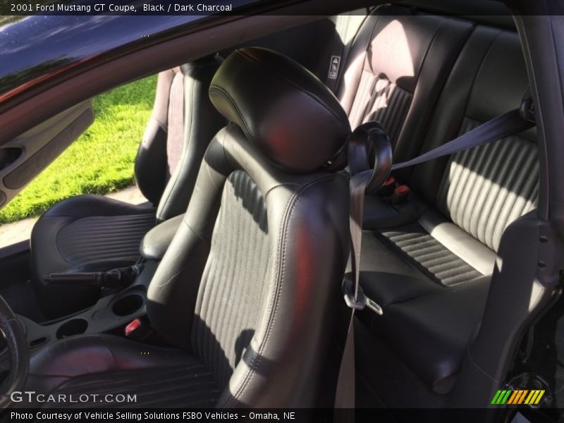 Black / Dark Charcoal 2001 Ford Mustang GT Coupe