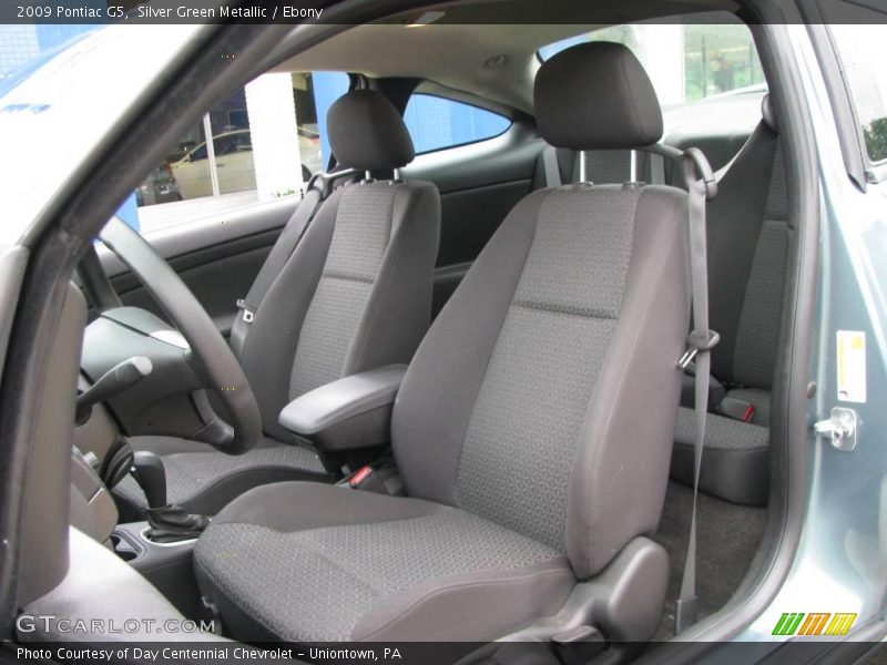 Silver Green Metallic / Ebony 2009 Pontiac G5