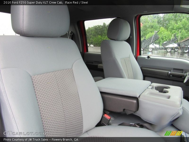 Race Red / Steel 2016 Ford F250 Super Duty XLT Crew Cab