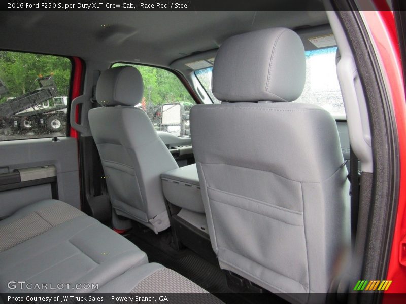 Race Red / Steel 2016 Ford F250 Super Duty XLT Crew Cab