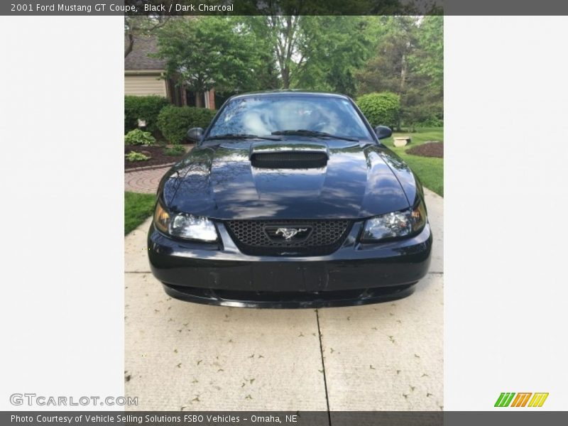 Black / Dark Charcoal 2001 Ford Mustang GT Coupe