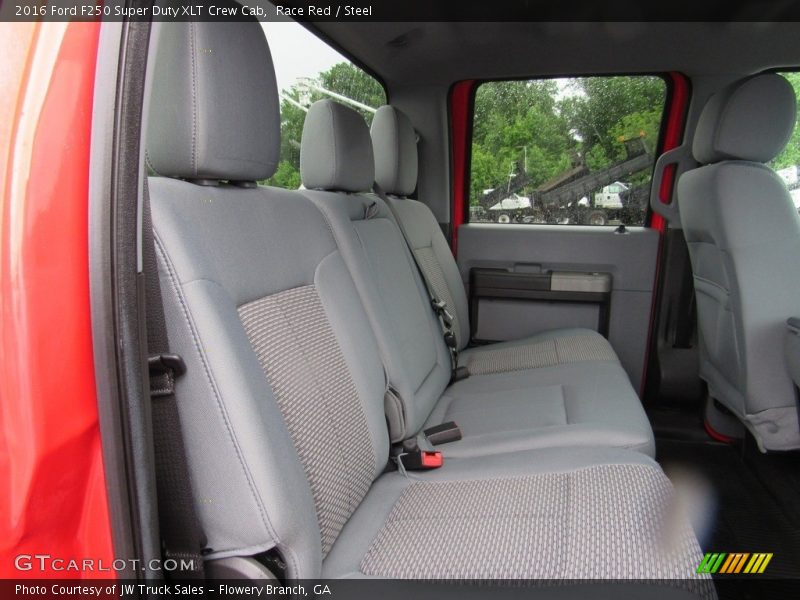 Race Red / Steel 2016 Ford F250 Super Duty XLT Crew Cab