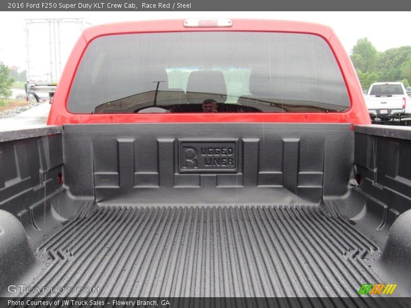 Race Red / Steel 2016 Ford F250 Super Duty XLT Crew Cab