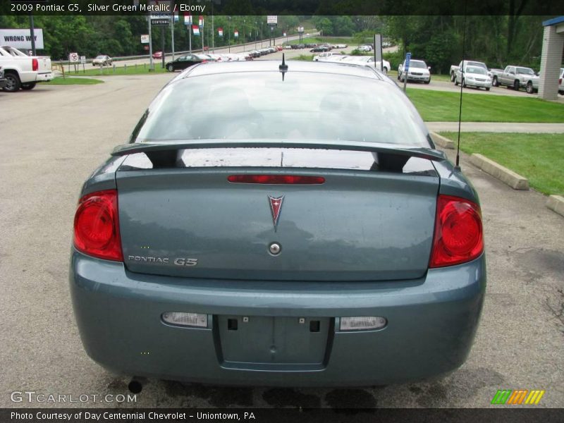 Silver Green Metallic / Ebony 2009 Pontiac G5