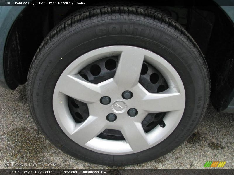 Silver Green Metallic / Ebony 2009 Pontiac G5