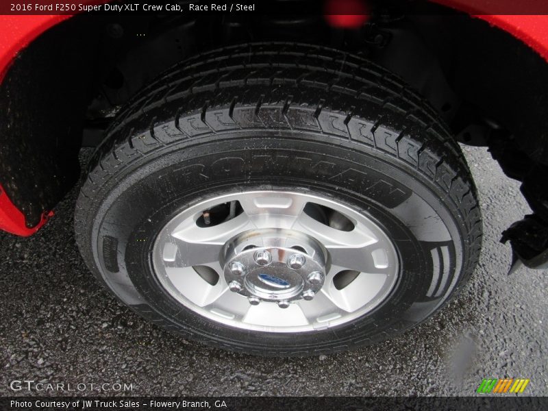 Race Red / Steel 2016 Ford F250 Super Duty XLT Crew Cab