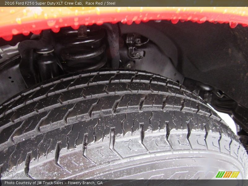 Race Red / Steel 2016 Ford F250 Super Duty XLT Crew Cab