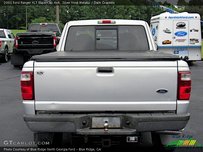 Silver Frost Metallic / Dark Graphite 2001 Ford Ranger XLT SuperCab 4x4
