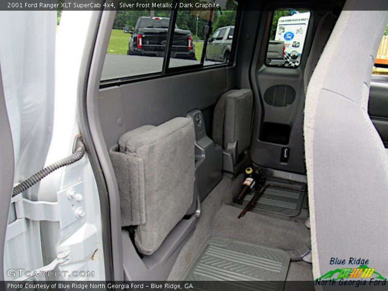 Silver Frost Metallic / Dark Graphite 2001 Ford Ranger XLT SuperCab 4x4