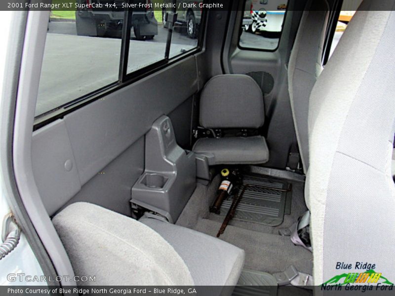 Silver Frost Metallic / Dark Graphite 2001 Ford Ranger XLT SuperCab 4x4