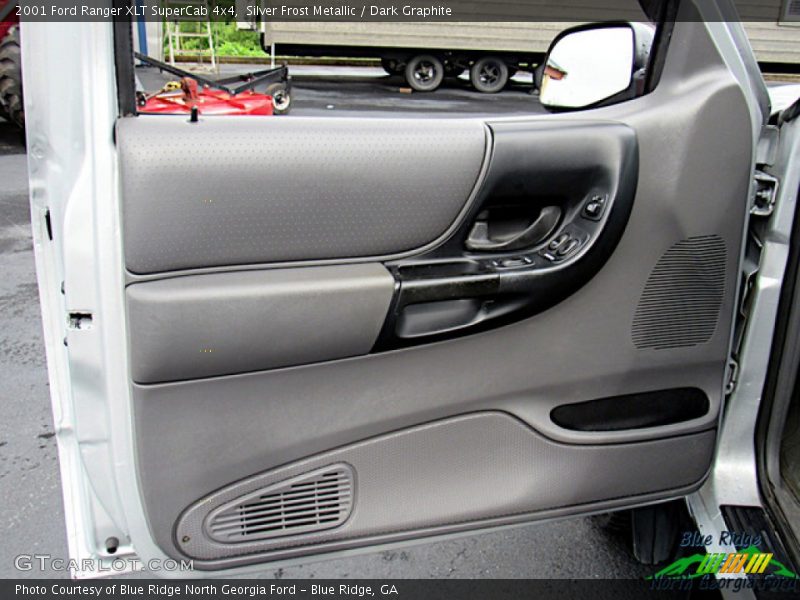 Silver Frost Metallic / Dark Graphite 2001 Ford Ranger XLT SuperCab 4x4