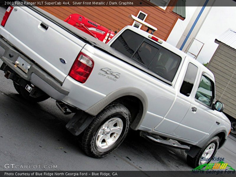 Silver Frost Metallic / Dark Graphite 2001 Ford Ranger XLT SuperCab 4x4