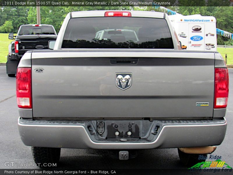 Mineral Gray Metallic / Dark Slate Gray/Medium Graystone 2011 Dodge Ram 1500 ST Quad Cab