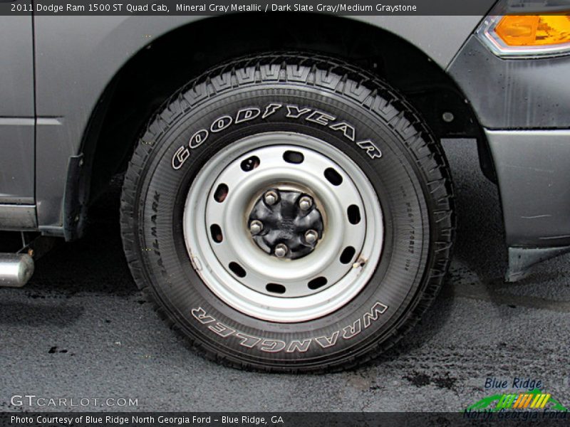Mineral Gray Metallic / Dark Slate Gray/Medium Graystone 2011 Dodge Ram 1500 ST Quad Cab