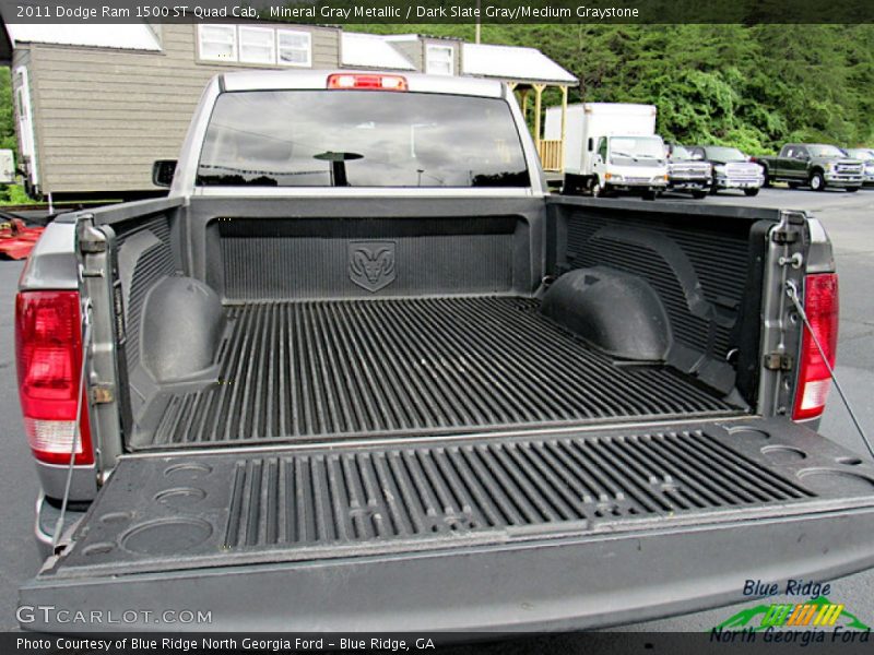 Mineral Gray Metallic / Dark Slate Gray/Medium Graystone 2011 Dodge Ram 1500 ST Quad Cab