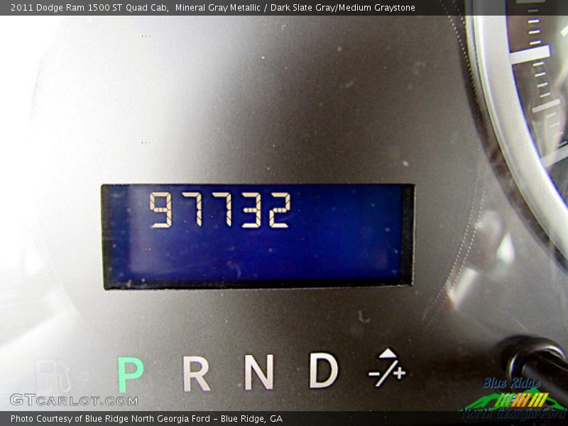 Mineral Gray Metallic / Dark Slate Gray/Medium Graystone 2011 Dodge Ram 1500 ST Quad Cab
