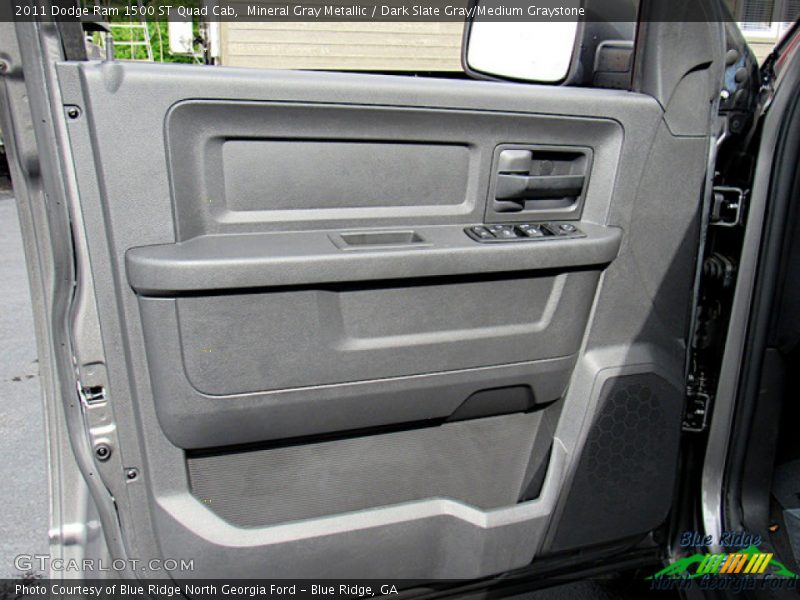 Mineral Gray Metallic / Dark Slate Gray/Medium Graystone 2011 Dodge Ram 1500 ST Quad Cab