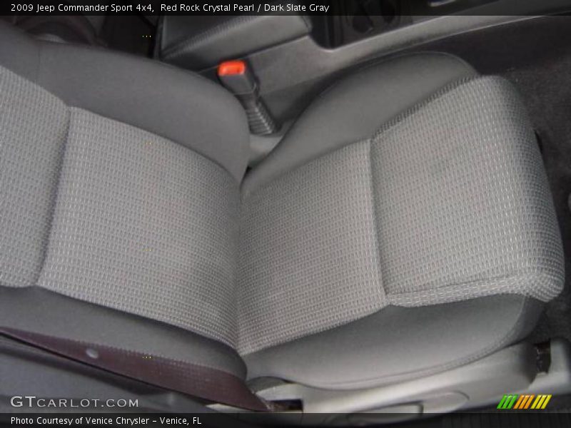 Red Rock Crystal Pearl / Dark Slate Gray 2009 Jeep Commander Sport 4x4