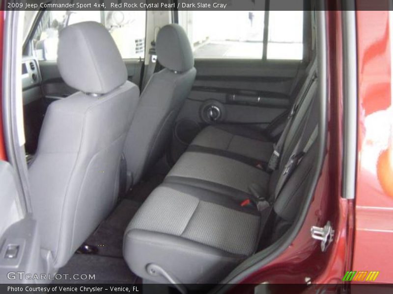 Red Rock Crystal Pearl / Dark Slate Gray 2009 Jeep Commander Sport 4x4