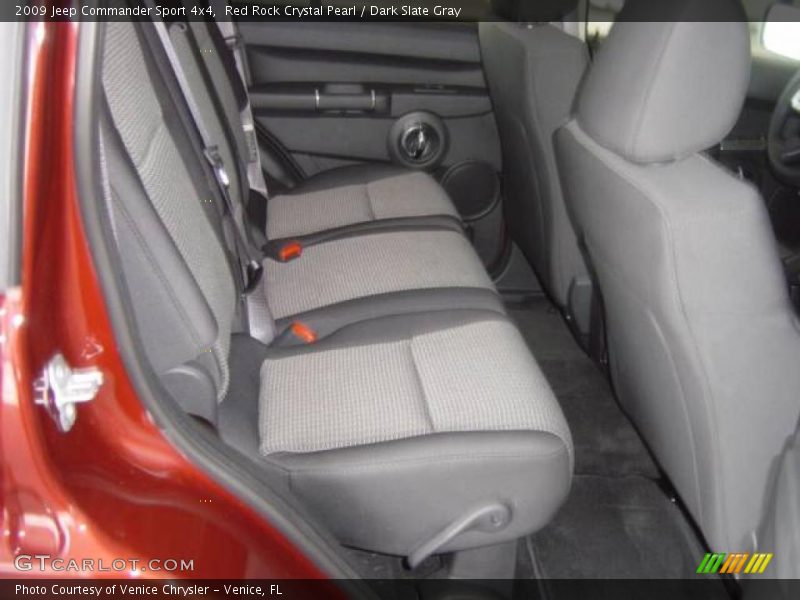 Red Rock Crystal Pearl / Dark Slate Gray 2009 Jeep Commander Sport 4x4
