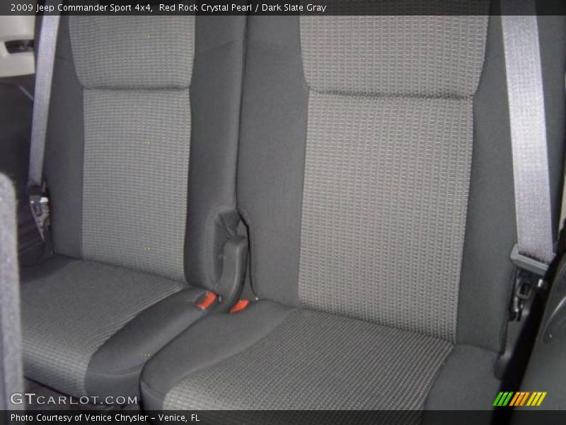 Red Rock Crystal Pearl / Dark Slate Gray 2009 Jeep Commander Sport 4x4