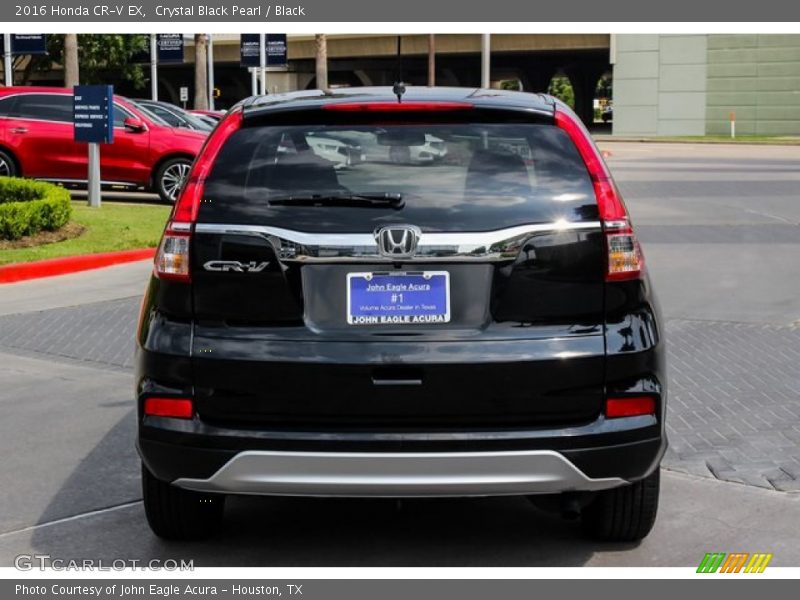Crystal Black Pearl / Black 2016 Honda CR-V EX