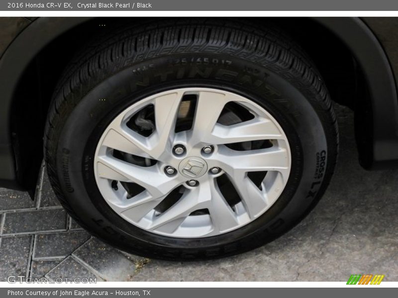 Crystal Black Pearl / Black 2016 Honda CR-V EX