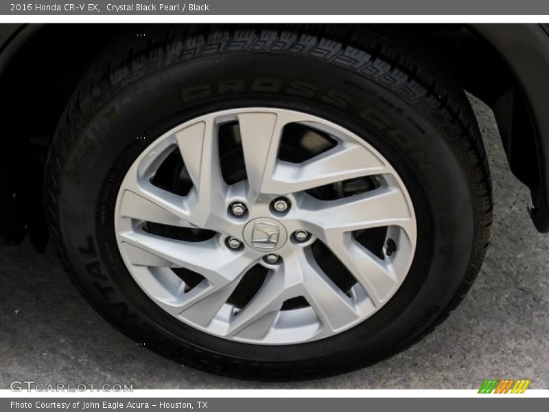 Crystal Black Pearl / Black 2016 Honda CR-V EX