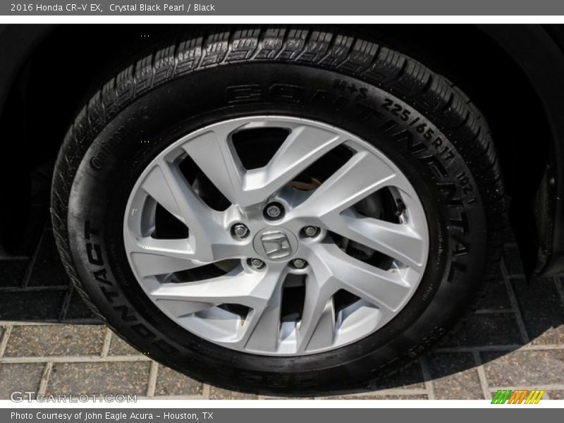 Crystal Black Pearl / Black 2016 Honda CR-V EX