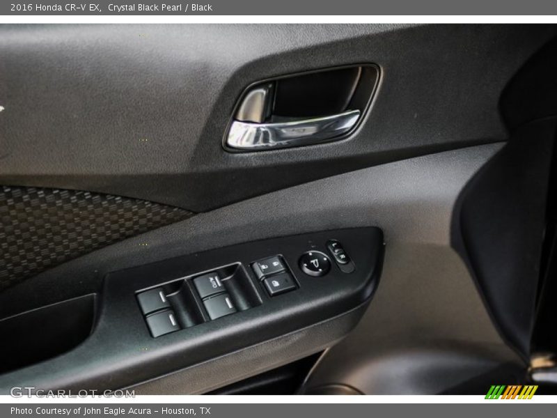 Crystal Black Pearl / Black 2016 Honda CR-V EX