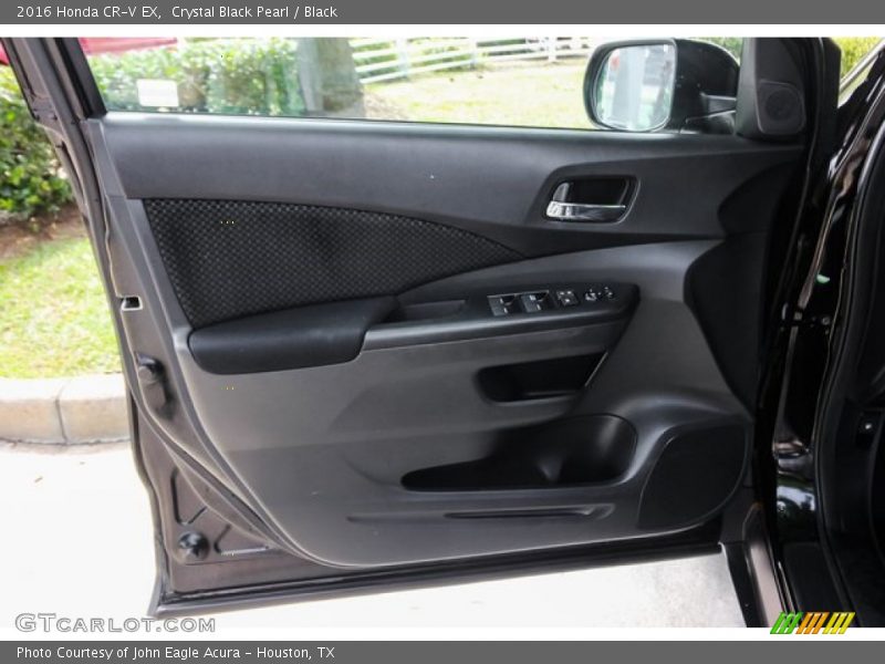 Crystal Black Pearl / Black 2016 Honda CR-V EX