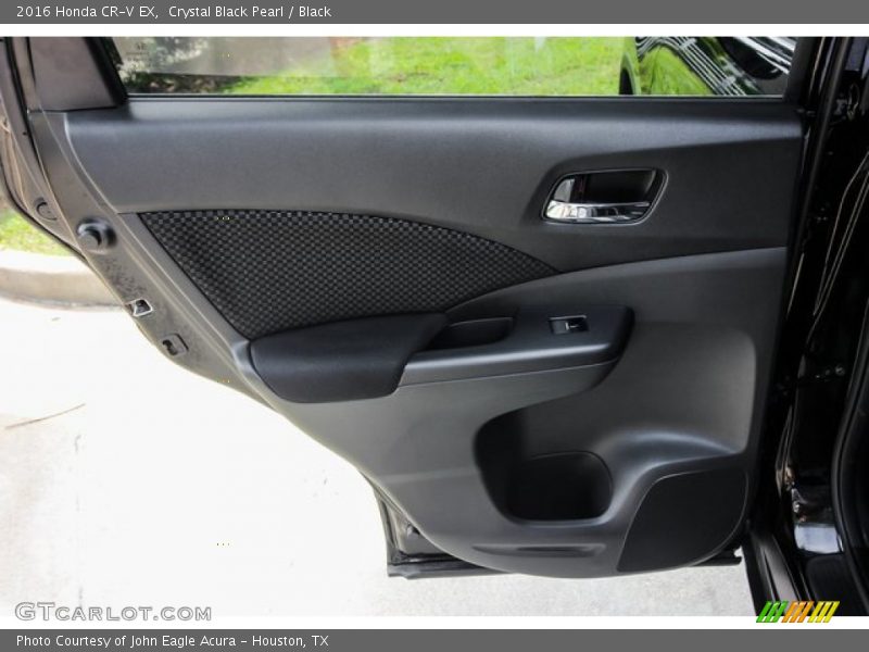 Crystal Black Pearl / Black 2016 Honda CR-V EX