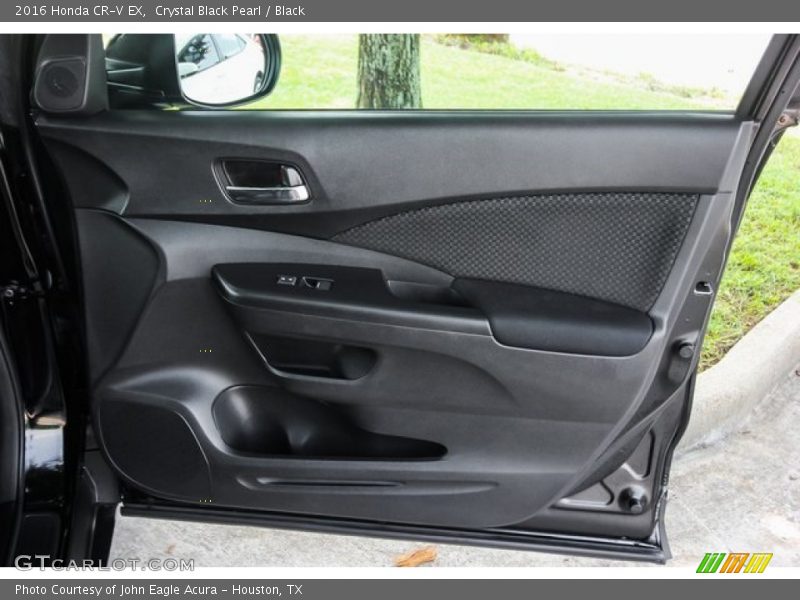 Crystal Black Pearl / Black 2016 Honda CR-V EX