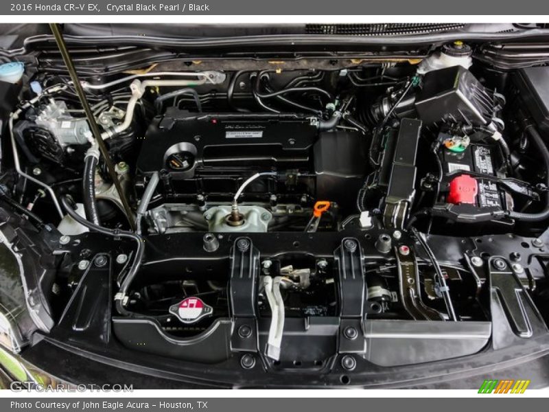 Crystal Black Pearl / Black 2016 Honda CR-V EX