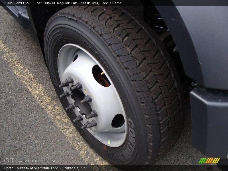 Red / Camel 2009 Ford F550 Super Duty XL Regular Cab Chassis 4x4