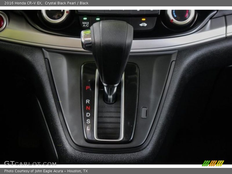 Crystal Black Pearl / Black 2016 Honda CR-V EX